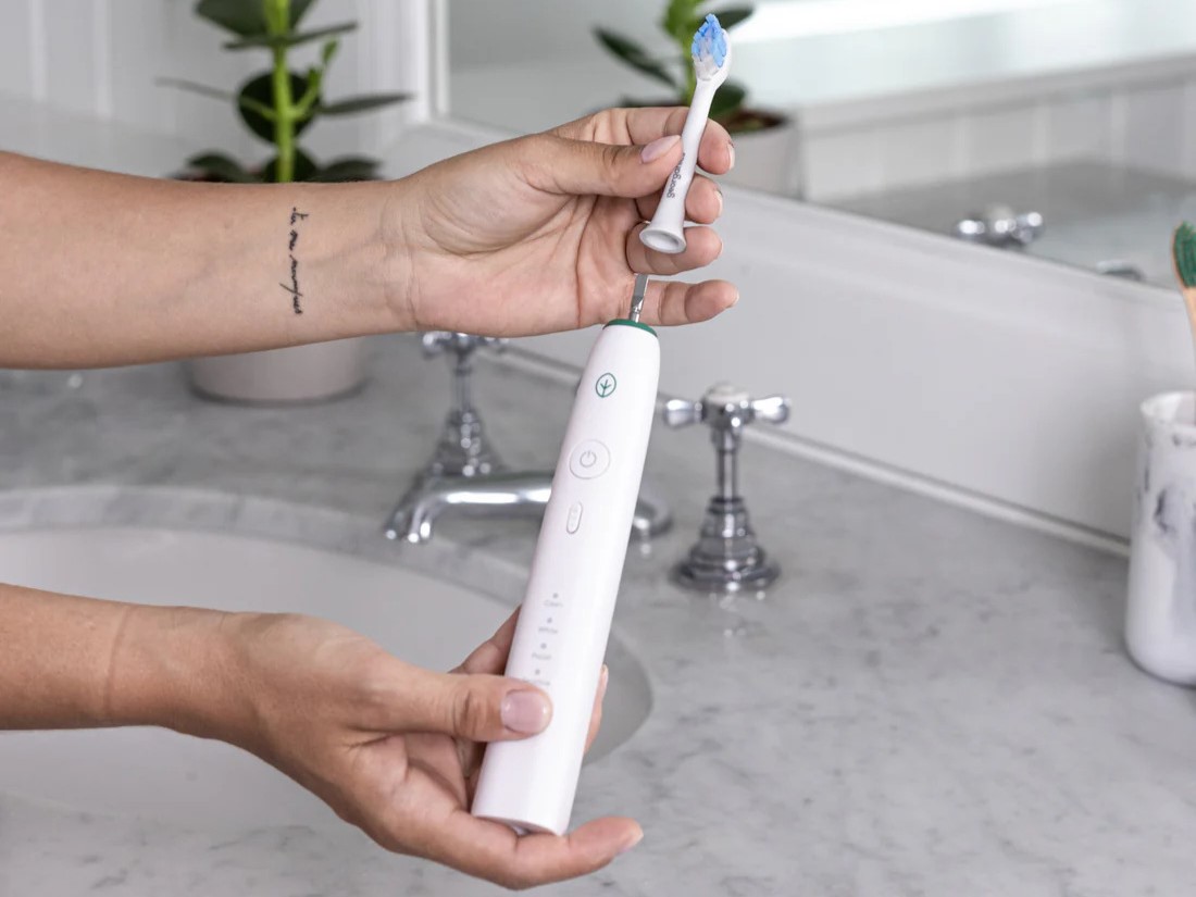 Náhradní hlavice - sonický zubní kartáček - Georganics 